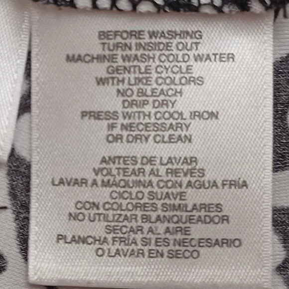 Women's Anne Klein Zebra Print 1/4 Zipper Sleeveless Blouse Size Large - Picture 4 of 7